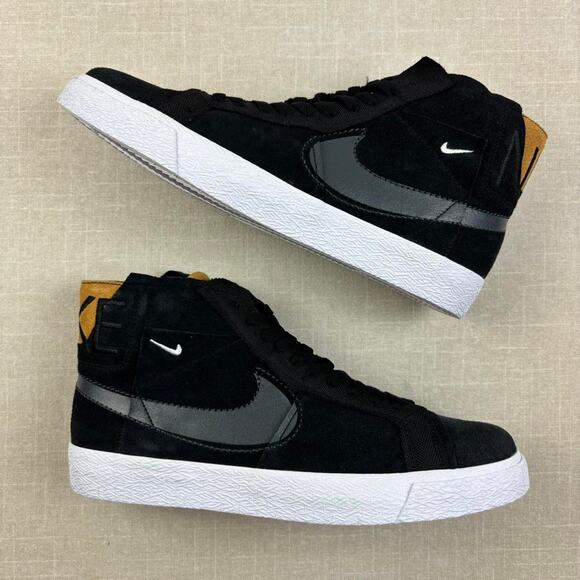 ♣️ 2023 Nike SB Blazer Mid “Black Patchwork” 10.5M